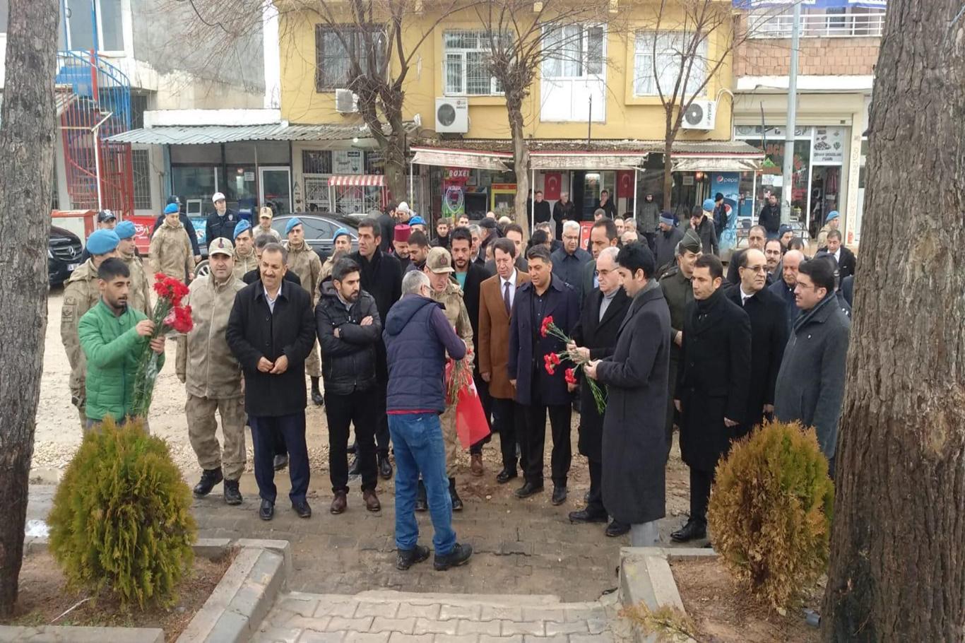 Çınar'daki patlamada hayatını kaybedenler anıldı